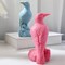 Crow Molds Animal Soap Mold Crow Silicone Wave Spiral Candle Mold - Silicone Resin Casting Molds for Candle & Resin & Soap Craft Supplies